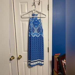 Skies are blue dress!